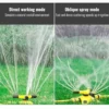 NEW 360 Degree Automatic Rotating Garden Lawn Sprinkler Yard Garden Large Area Coverage Water Sprinkler Irrigation Water Sprayer