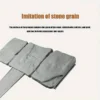 20pcs Plastic Garden Edging Border, Imitation Stone Fence Panels, Patio Outdoor Barrier