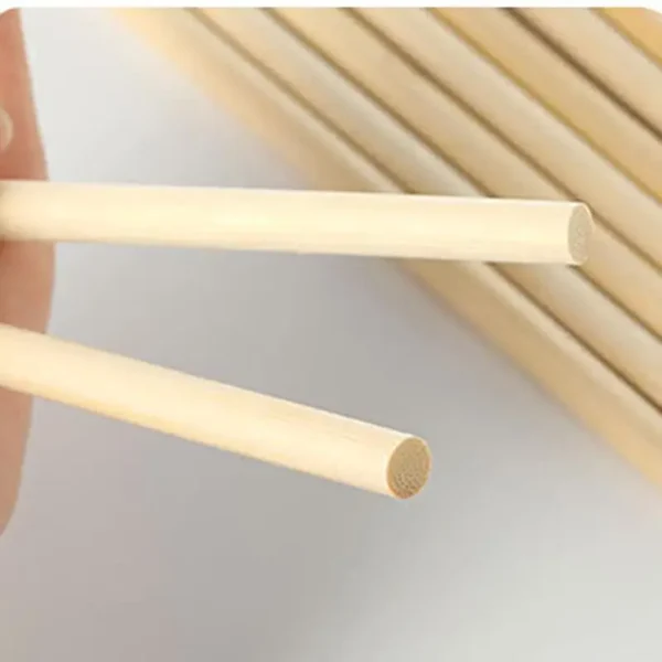 kf-S2c9bc63a841e42d6ac038f21762daab6O 3-8mm Round Wooden Bamboo Sticks DIY Handmade Craft Making Small Wooden Stick Material For WoodworkingSupplies