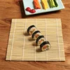 1Pcs Sushi Curtain Rolling Mat Sushi Spoon DIY Onigiri Rice Roller Kitchen Gadgets Cooking Accessories Bamboo Sushi Maker Tools