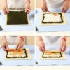 1Pcs Sushi Curtain Rolling Mat Sushi Spoon DIY Onigiri Rice Roller Kitchen Gadgets Cooking Accessories Bamboo Sushi Maker Tools