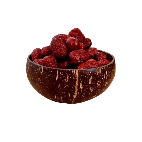 kf-S52c7eb8b57c6490bb6ca7eb7f55e6ee5P Natural Coconut Bowl Set Wooden Salad Ramen Bowl Coconut Wood Spoon Set Coco Smoothie Kitchen Tableware Coconut Bowl