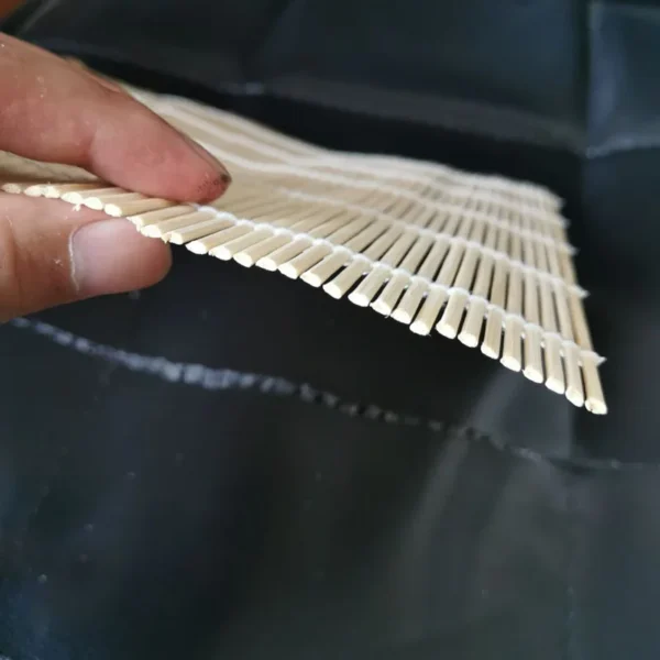 1Pcs Sushi Curtain Rolling Mat Sushi Spoon DIY Onigiri Rice Roller Kitchen Gadgets Cooking Accessories Bamboo Sushi Maker Tools